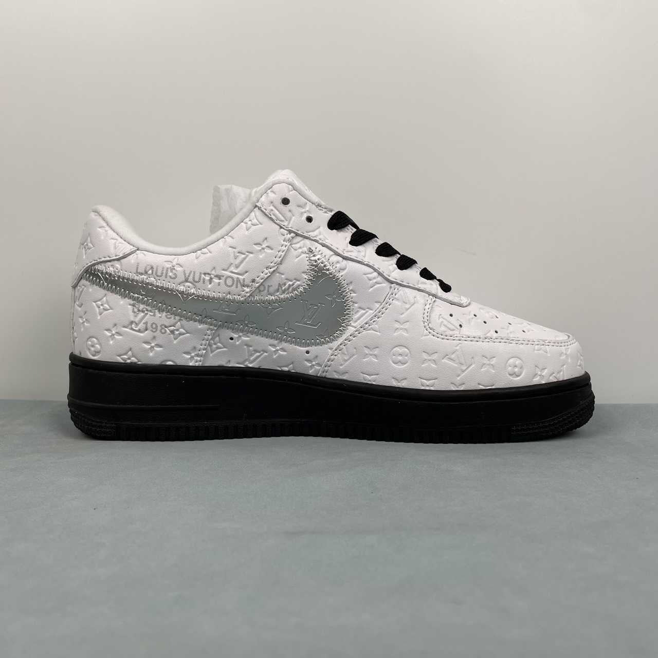 Air Force 1 Low – Design-Inspired “Virgil's: Off‑White" Pack - Grey / Yellow / White / Blue Custom Tribute Build AF1-002