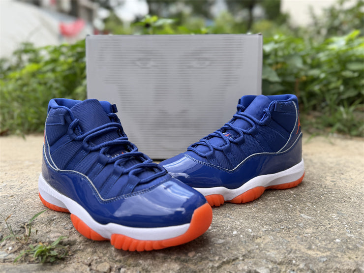 Jordan 11 - Design-Inspired "Knicks" Custom Tribute - AJ11-KNICKS-1133