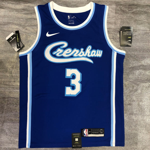 Los Angeles Lakers - Anthony Davis #3 City Edition (Classic Edition Blue "Crenshaw")