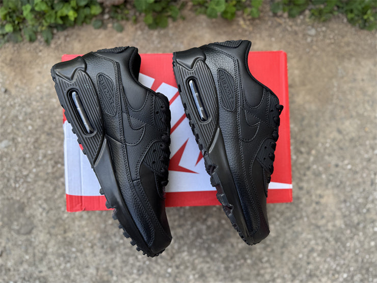 Air Max 90 Design-Inspired - "Triple Black" "Black" Custom Tribute - AM90-TRIBLK-001