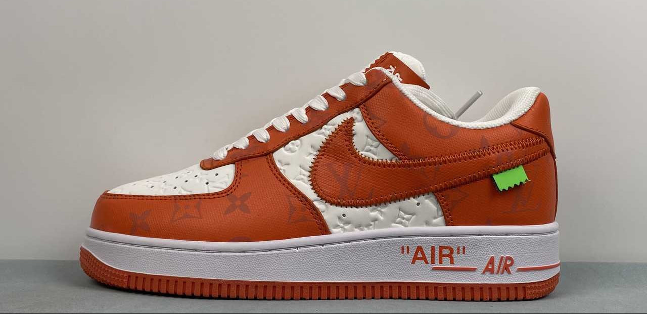Air Force 1 Low – Design-Inspired “Virgil's: Off‑White" Pack - Grey / Yellow / White / Blue Custom Tribute Build AF1-002
