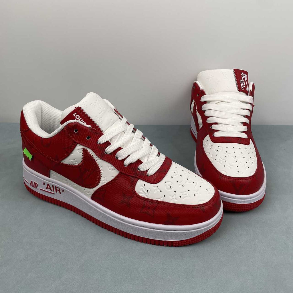 Air Force 1 Low – Design-Inspired “Virgil's: Off‑White" Pack - Grey / Yellow / White / Blue Custom Tribute Build AF1-002
