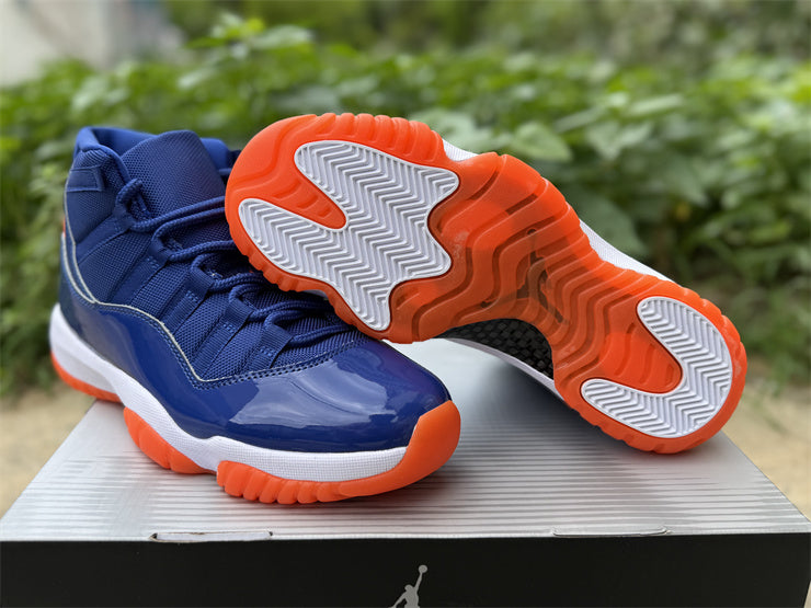 Jordan 11 - Design-Inspired "Knicks" Custom Tribute - AJ11-KNICKS-1133