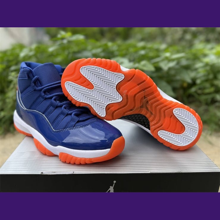 Jordan 11 Design-Inspired - "Knicks" - AJ11-KNICKS-1145 - Sole Revival and Redemption LLC