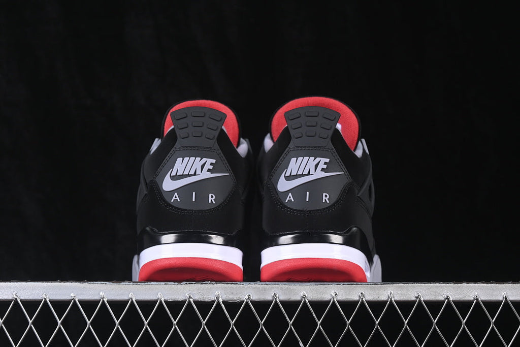 Jordan 4 Breds Design-Inspired - heel view