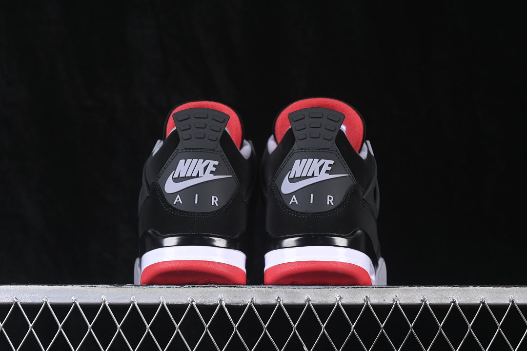 Jordan 4 Breds Design-Inspired - heel view
