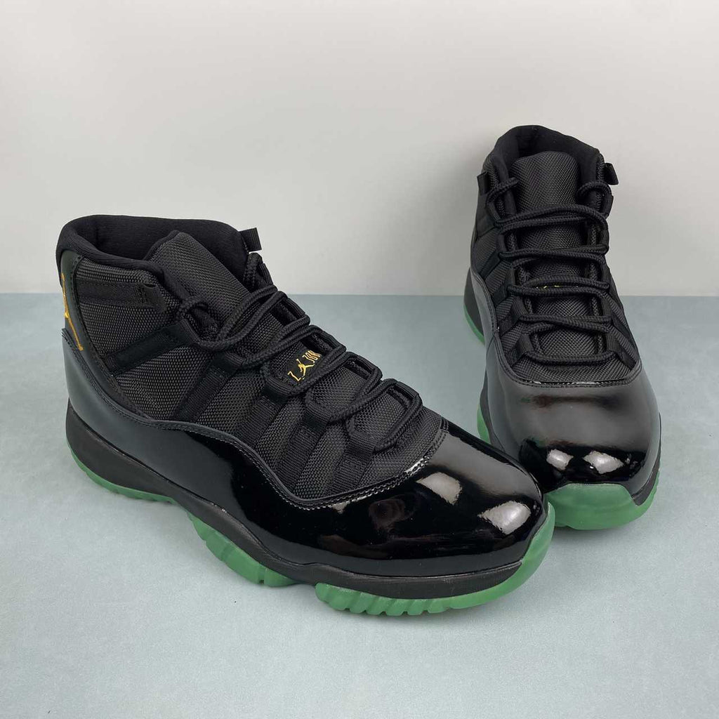 Jordan 11 – Design-Inspired "Jammin Jamaicas" Custom Fantasy Build AJ11‑JAMMN‑1126