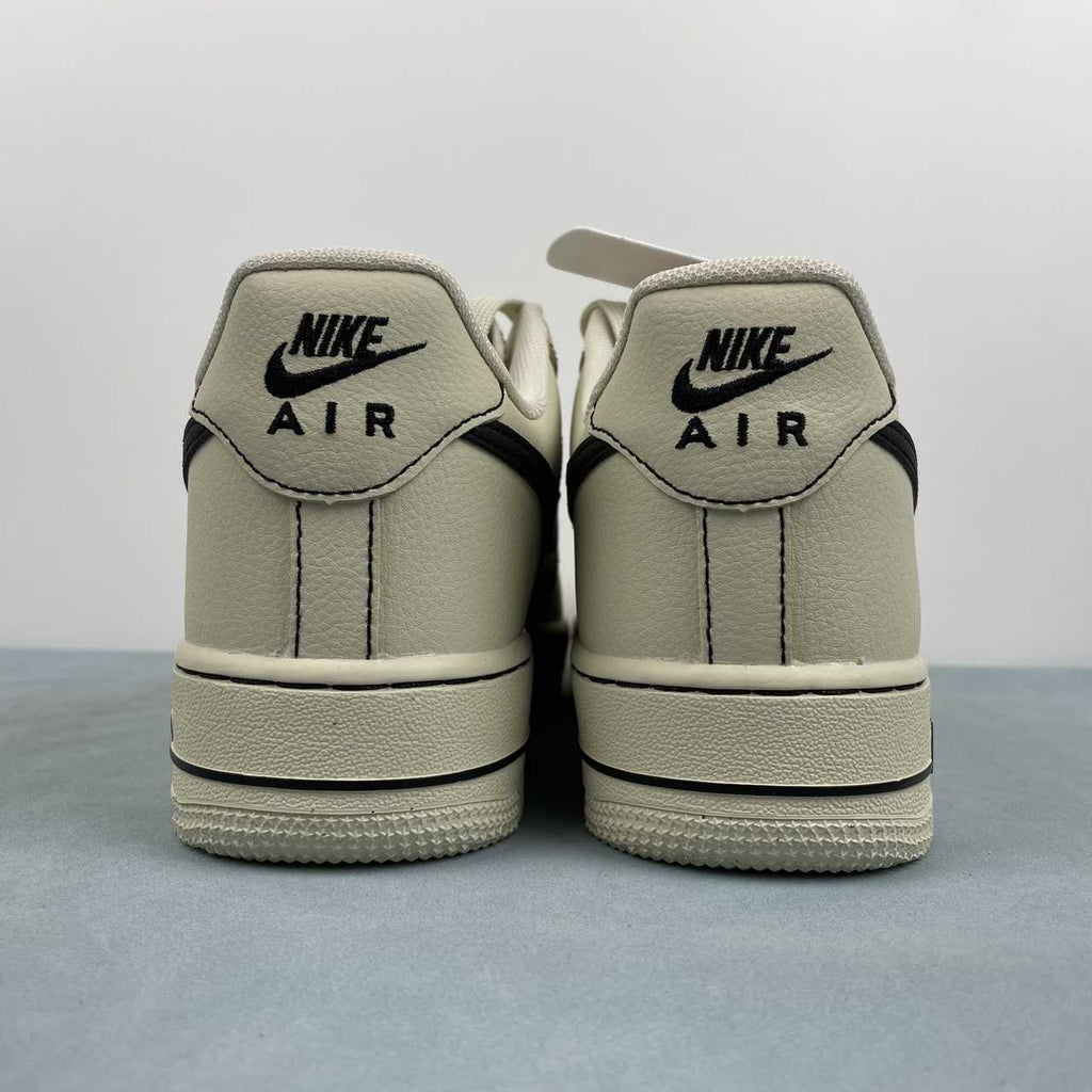 Air Force 1 – Design-Inspired "Light Bone/Black Stitch" Custom Tribute Build AF1-037
