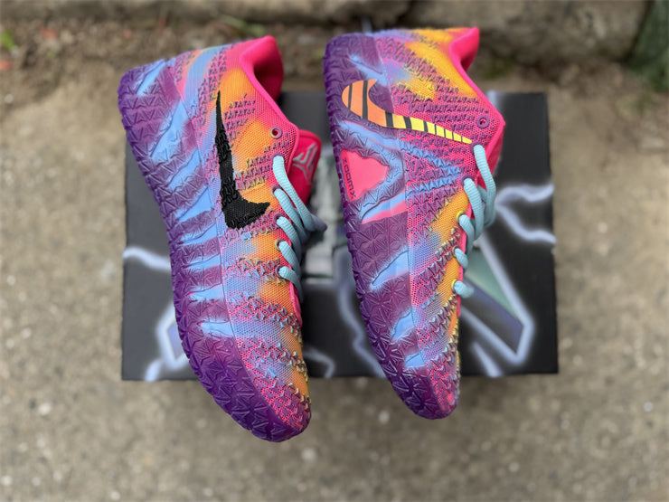 Nike Ja 3 - Design-Inspired "Sunset" Custom Tribute - JA3-SUN-006