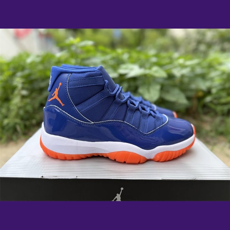 Jordan 11 Design-Inspired - "Knicks" - AJ11-KNICKS-1145 - Sole Revival and Redemption LLC