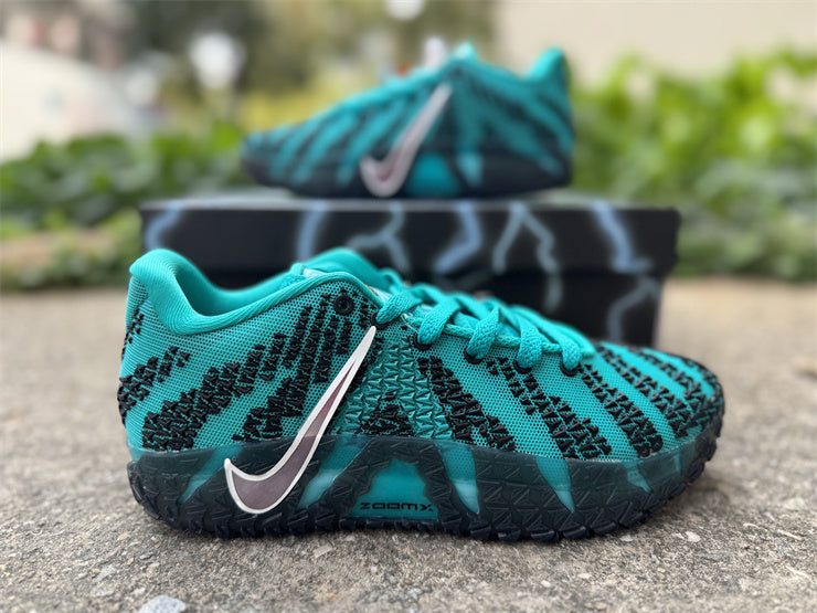 Nike Ja 3 - Design-Inspired "Turbo Green" Custom Tribute - JA3-TBG-007