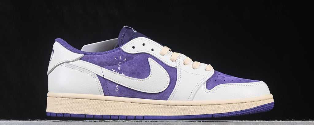 Jordan 1 Low Design-Inspired Court Purple - medial view