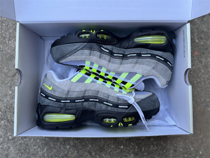 Nike Air Max 95 – Design-Inspired "Undefeated Neon Volt" Custom Tribute Build AM95-UNDFTD-014