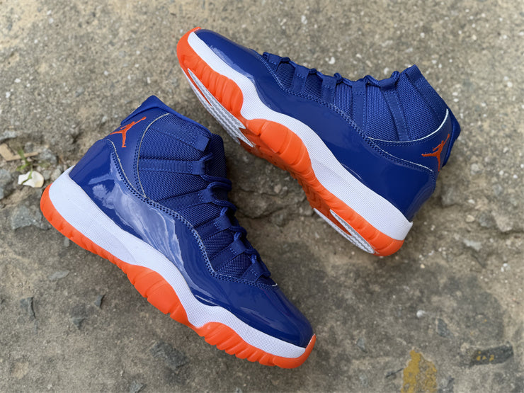 Jordan 11 - Design-Inspired "Knicks" Custom Tribute - AJ11-KNICKS-1133