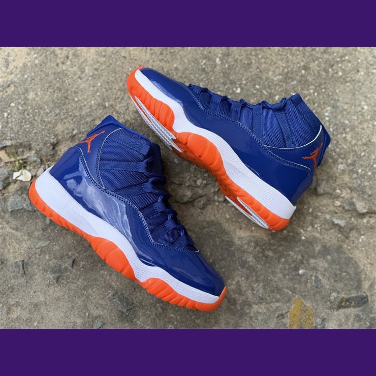 Jordan 11 Design-Inspired - "Knicks" - AJ11-KNICKS-1145 - Sole Revival and Redemption LLC