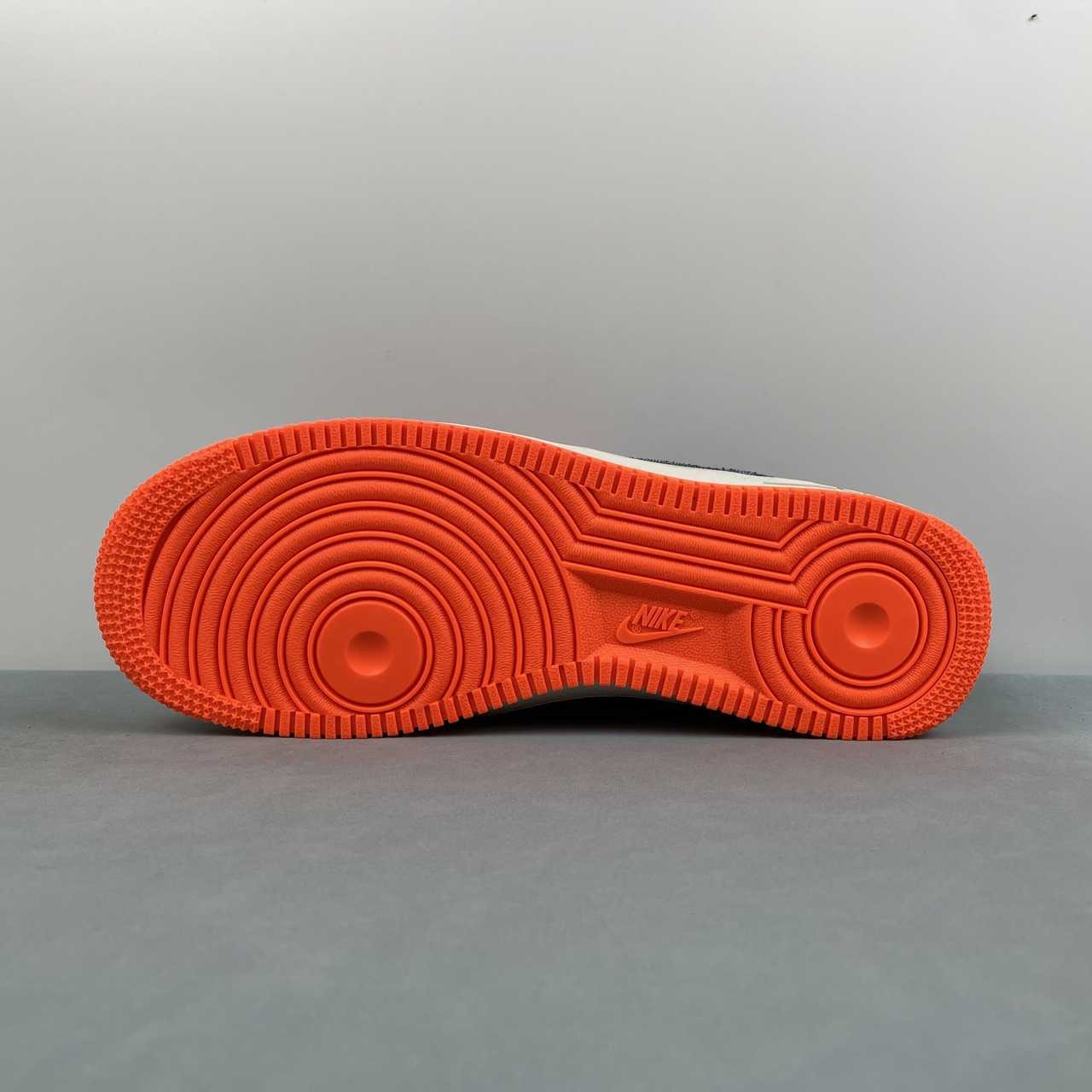 Air Force 1 – Design-Inspired "Kobe - Denims" Navy/Orange Custom Tribute Build AF1-027