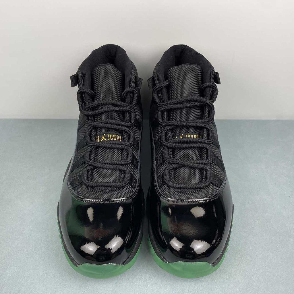 Jordan 11 – Design-Inspired "Jammin Jamaicas" Custom Fantasy Build AJ11‑JAMMN‑1126