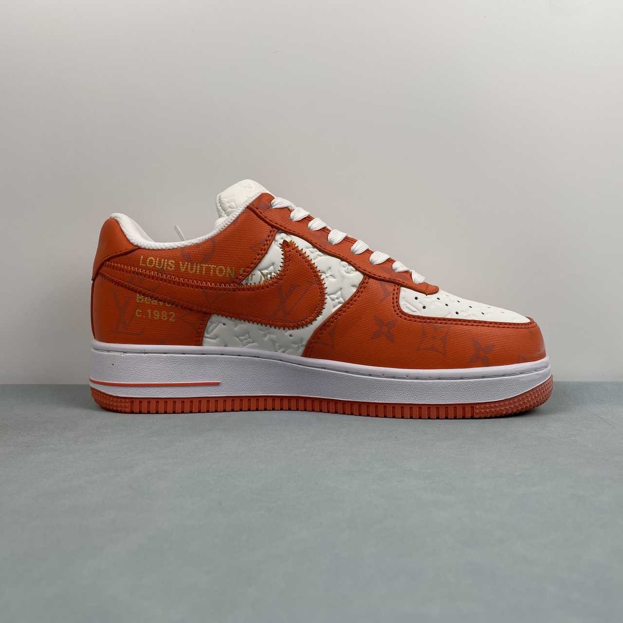 Air Force 1 Low – Design-Inspired “Virgil's: Off‑White" Pack - Grey / Yellow / White / Blue Custom Tribute Build AF1-002