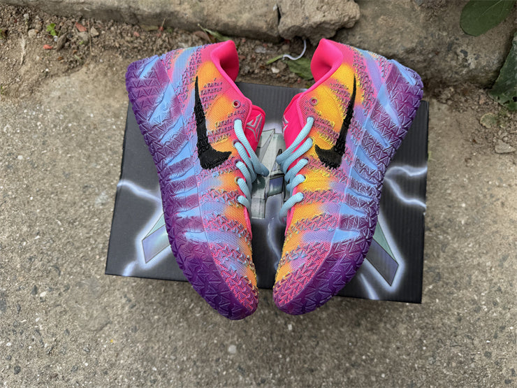 Nike Ja 3 - Design-Inspired "Sunset" Custom Tribute - JA3-SUN-006