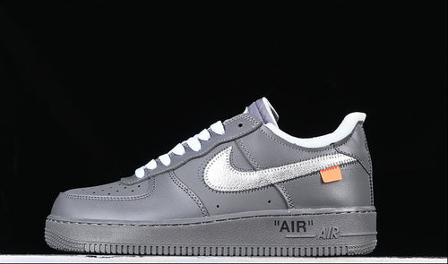 Air Force 1 Low – Design-Inspired “Virgil's: Off‑White" Pack - Grey / Yellow / White / Blue Custom Tribute Build AF1-002