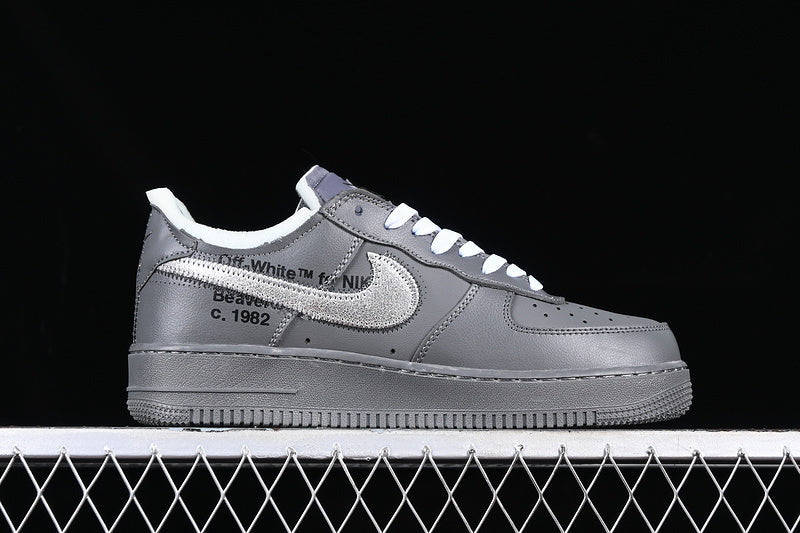 Nike Air Force 1 “Off‑White" - Color - "Pack” — Grey / Yellow / White / Blue — Design‑Inspired - AF1‑002