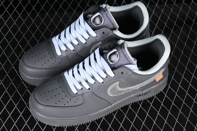 Nike Air Force 1 “Off‑White" - Color - "Pack” — Grey / Yellow / White / Blue — Design‑Inspired - AF1‑002