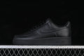Nike Air Force 1 “Triple Black Tumbled” — Black — Design‑Inspired - AF1‑004
