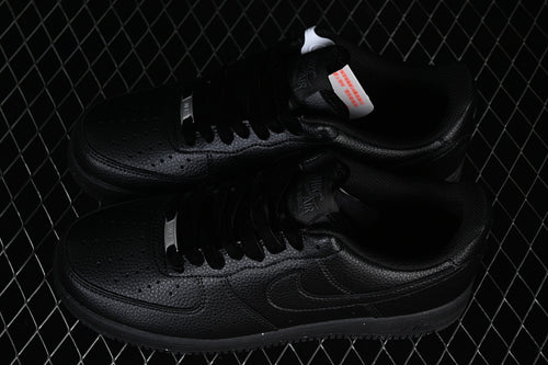 Air Force 1 Low – Design-Inspired “Triple Black - Tumbled” Custom Tribute Build AF1-004
