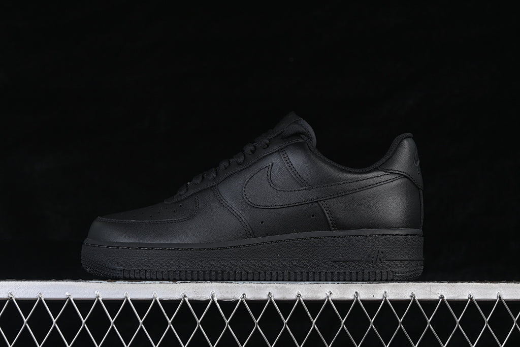 Nike Air Force 1 Low — Black — Design‑Inspired - AF1BLK‑022