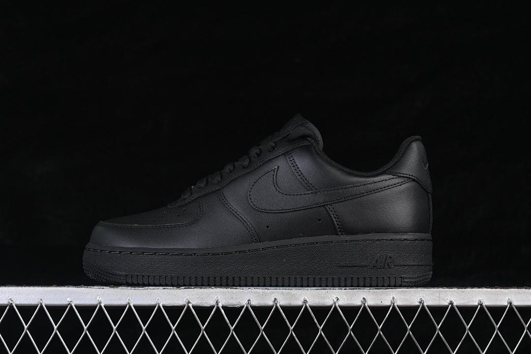 Nike Air Force 1 Low — Black — Design‑Inspired - AF1BLK‑022