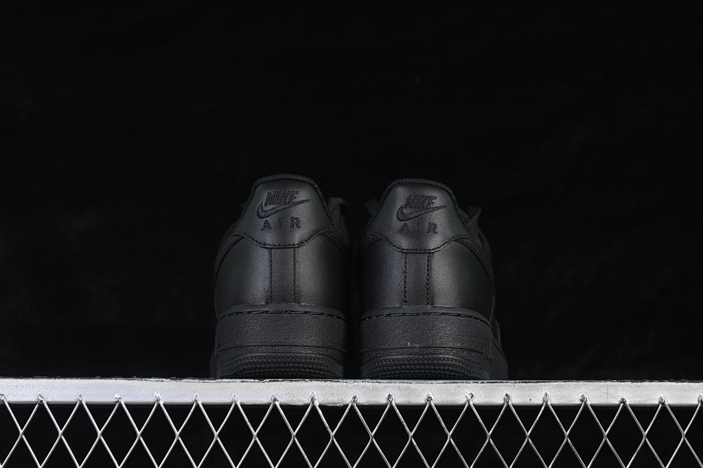 Nike Air Force 1 Low — Black — Design‑Inspired - AF1BLK‑022