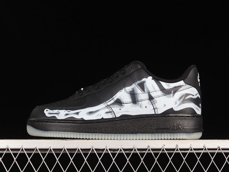 Nike Air Force 1 “Skeleton Pack” — Black / Lime Green / Orange / Purple / Red / White — Design‑Inspired - AF1‑001