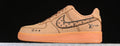 Nike Air Force 1 “LV Lovers – Wheat Nubuck” — Design‑Inspired - AF1‑016