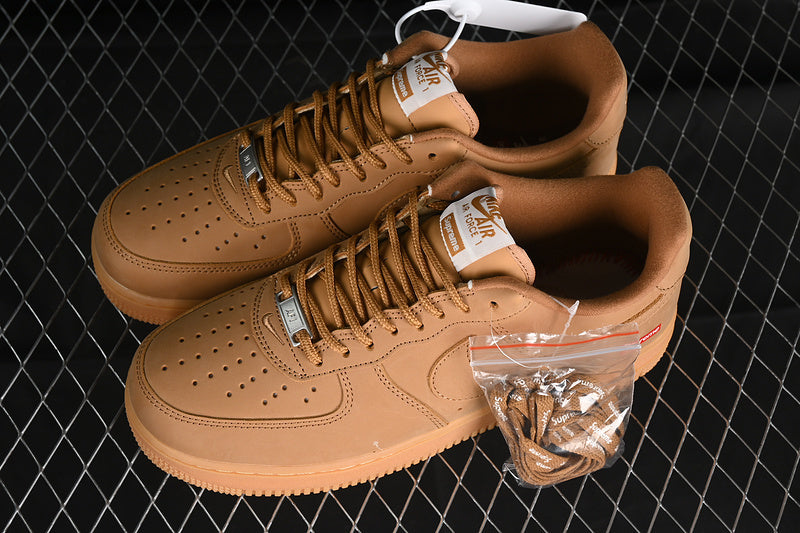 Air Force 1 Low – Design-Inspired “Supreme Tribute Pack — Multi-Color / Multi-Material” Custom Tribute Build AF1-018