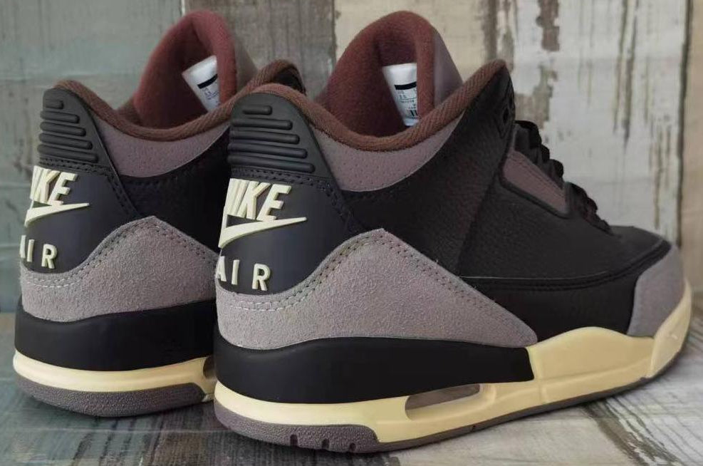 301 — Jordan 3 “A Ma Maniére Black Suede” — Design-Inspired Sneaker