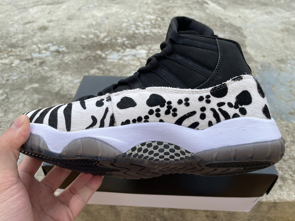 Jordan 11 – Design-Inspired "Animal Instinct" Custom Tribute Build AJ11-ANML-1102