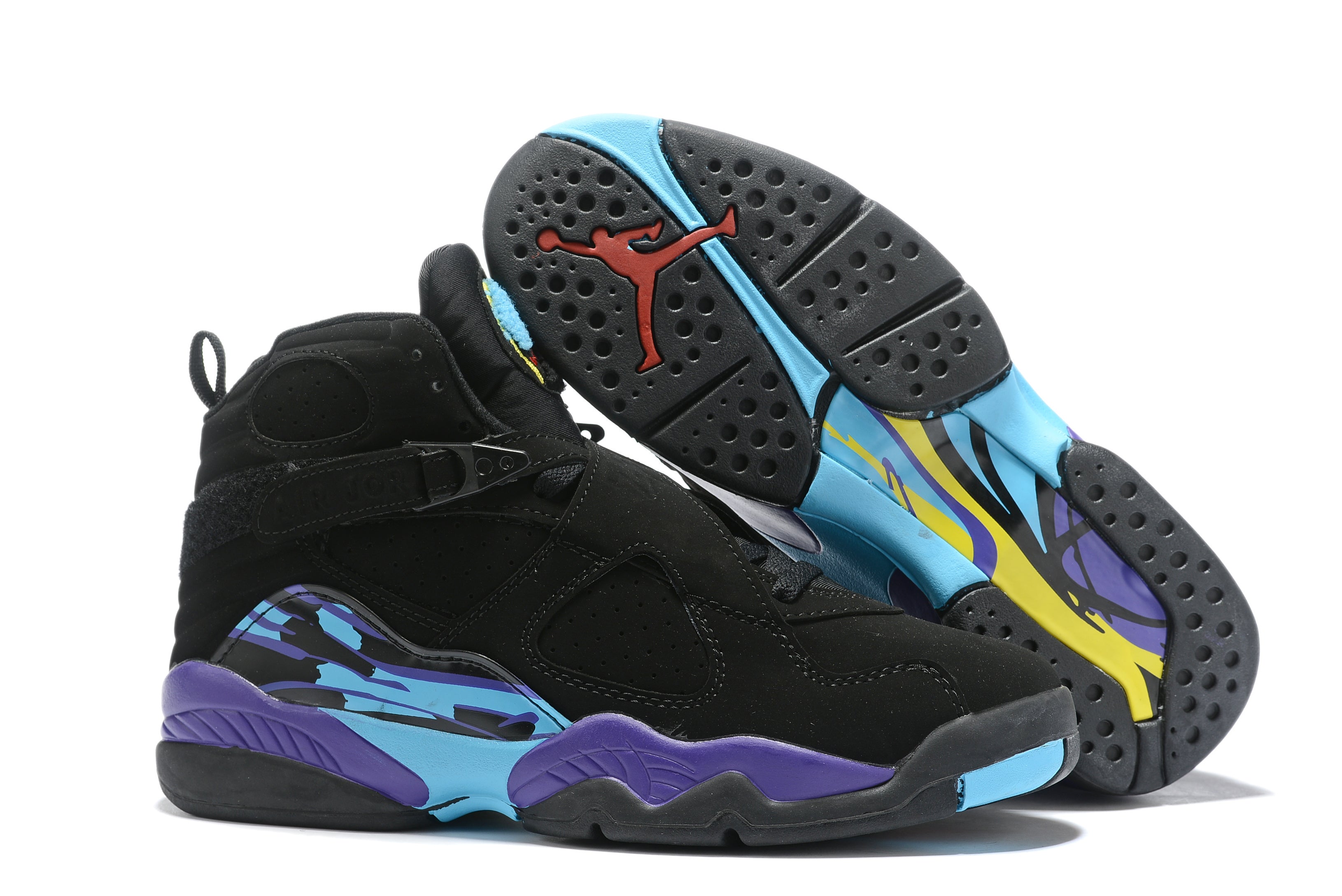803 — Jordan 8 “Aqua” — Design‑Inspired