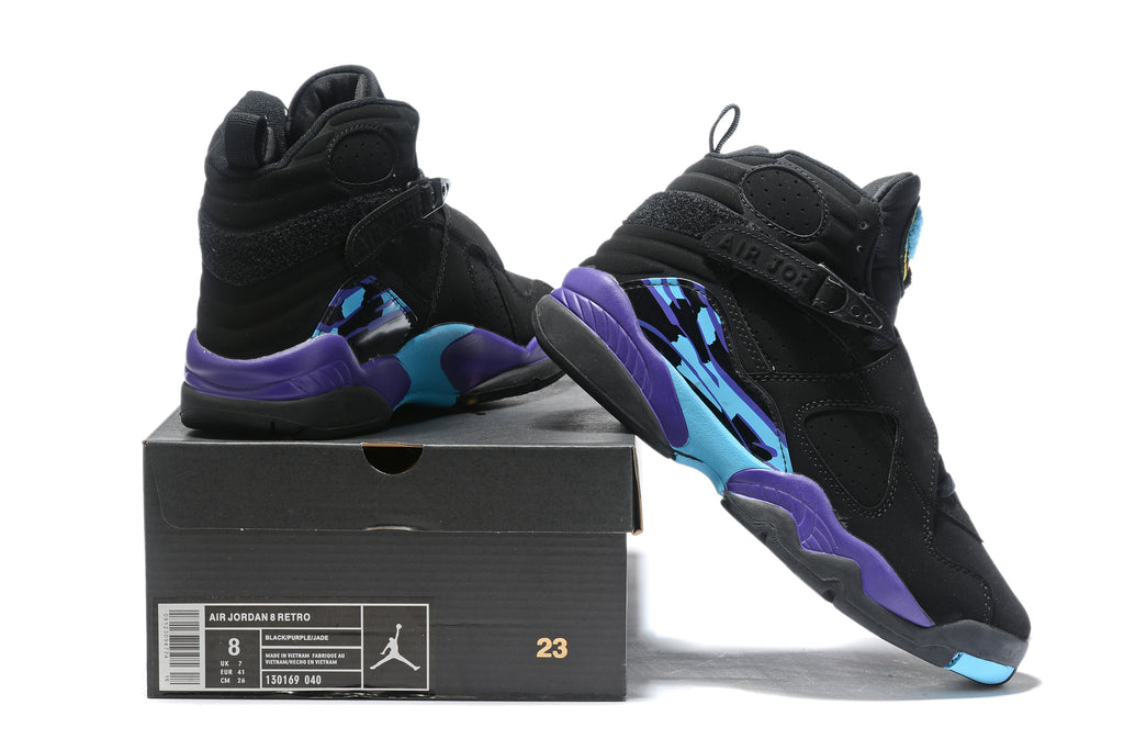 Jordan 8 – Design-Inspired "Aqua" Custom Tribute Build AJ8-AQUA-803