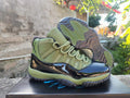 1103 — Jordan 11 “Army Green / Black Patent” — Design‑Inspired