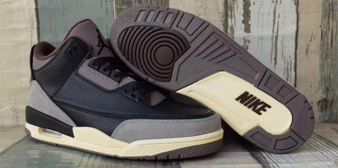 Jordan 3 – Design‑Inspired "A Ma Maniére Black Suede" Custom Tribute Build AJ3‑AMM‑BLKS‑301