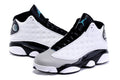 1301 — Jordan 9 “Barons” — White/Grey/Black — Design‑Inspired