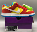 SBDNK‑017 — Nike SB Dunk Low “Bart Simpson” — Red/Yellow/Blue — Design‑Inspired