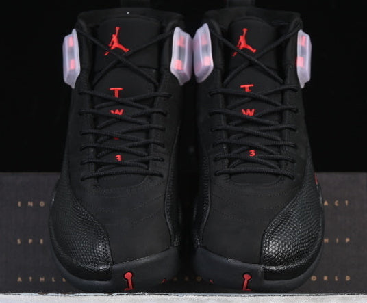 Jordan 12 - Design-Inspired "Bloodlines" Custom - Tributes AJ12-1202