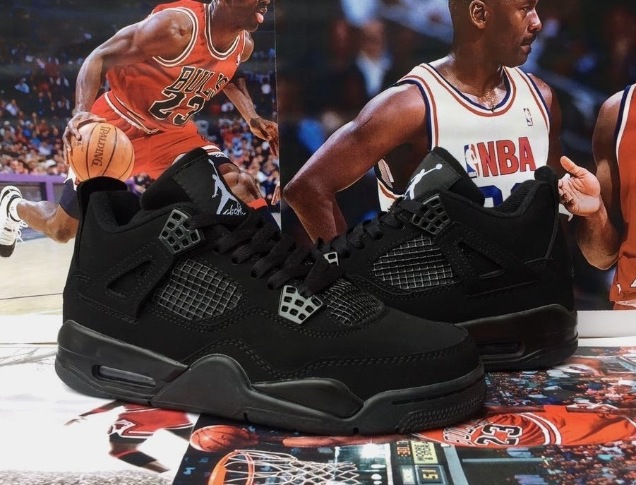 403 — Jordan 4 “Black Cat” — Design‑Inspired Sneaker