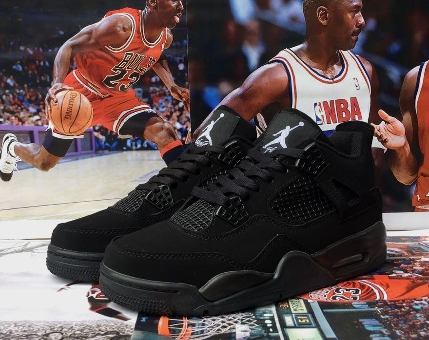 403 — Jordan 4 “Black Cat” — Design‑Inspired Sneaker