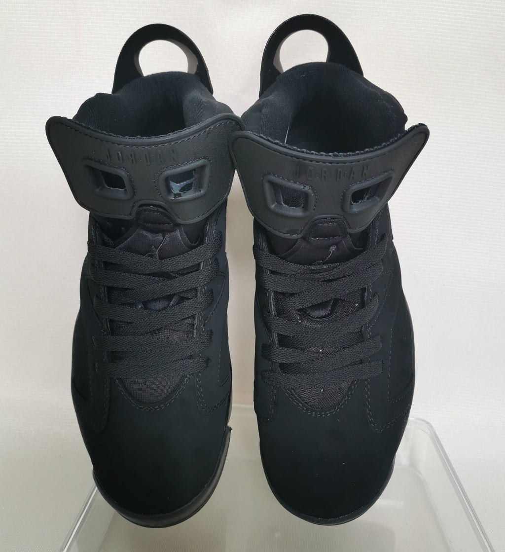 Jordan 6 - Design-Inspired "Black Cat" Custom Tribute Build AJ6-BLACKCAT-602