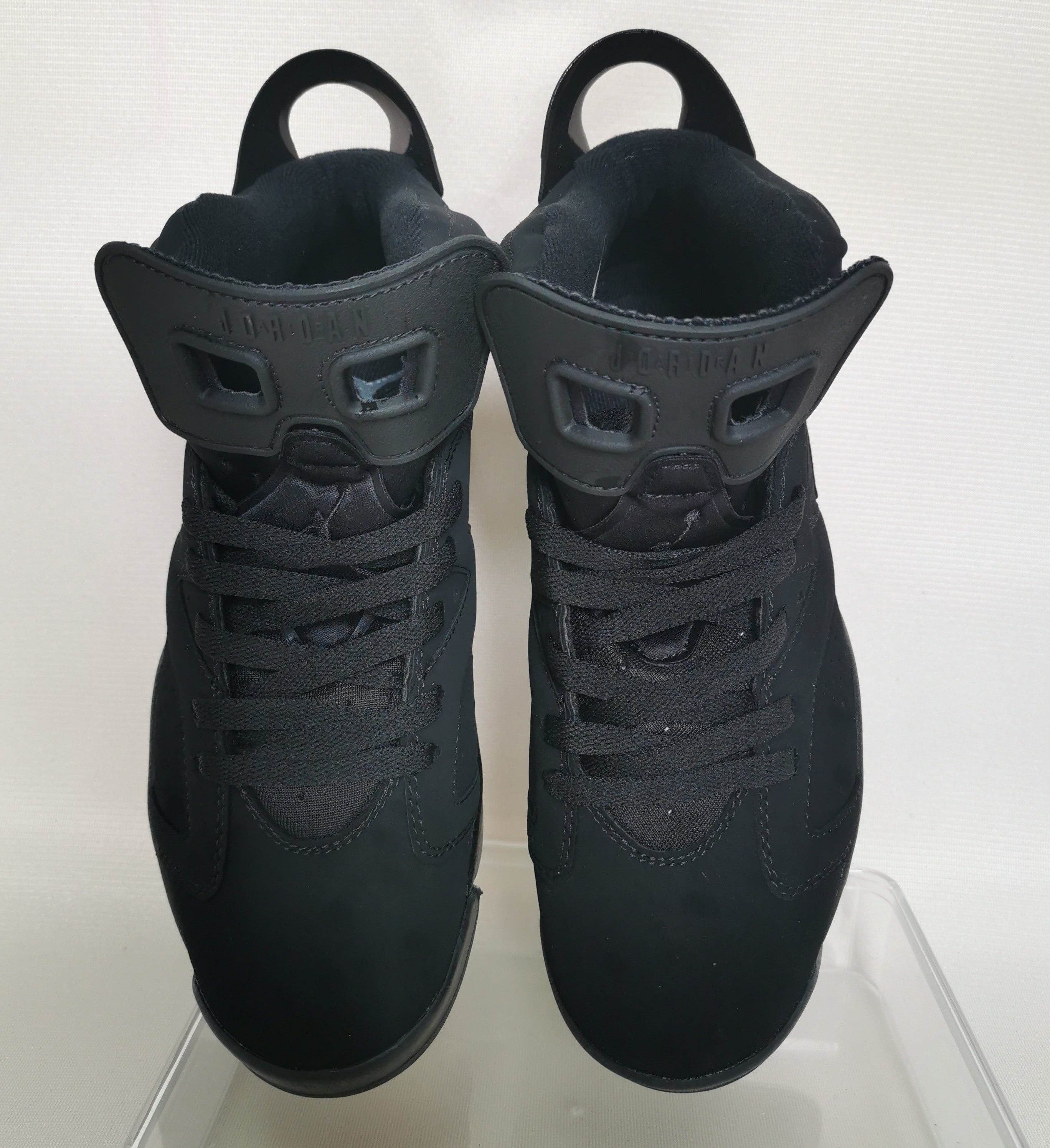 Jordan 6 - Design-Inspired "Black Cat" Custom Tribute Build AJ6-BLACKCAT-602