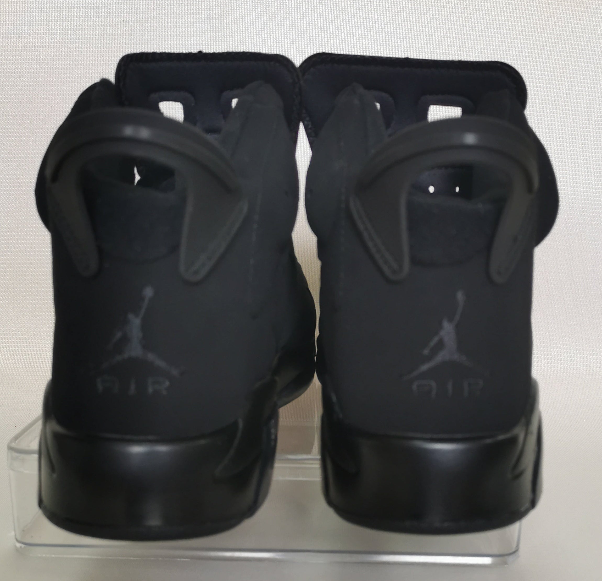Jordan 6 - Design-Inspired "Black Cat" Custom Tribute Build AJ6-BLACKCAT-602