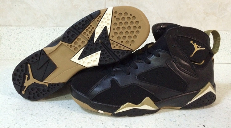 Jordan 7 — Design‑Inspired “Gold Medal” Custom – Tribute Build AJ7‑GOLDMEDAL‑701