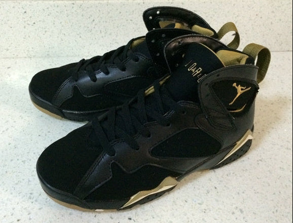 Jordan 7 — Design‑Inspired “Gold Medal” Custom – Tribute Build AJ7‑GOLDMEDAL‑701